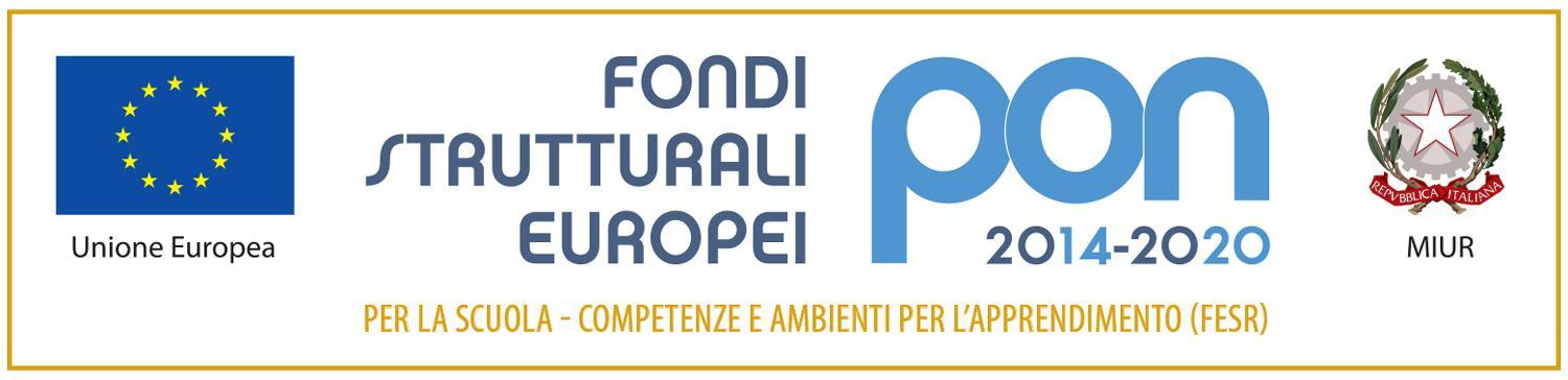 PON  - Fondi strutturali europei 2014 - 2020